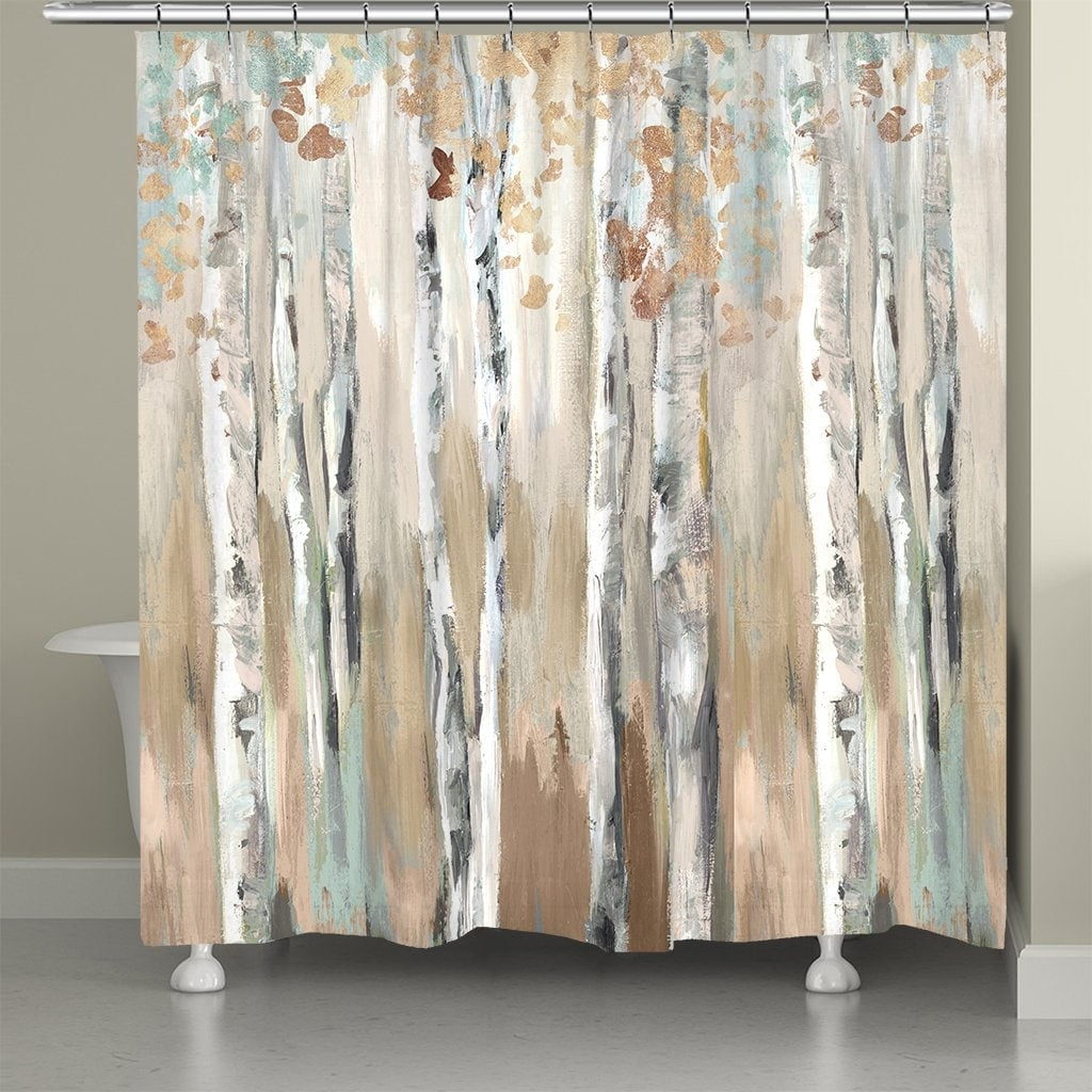 Laural Home Woods at DuskShower Curtain