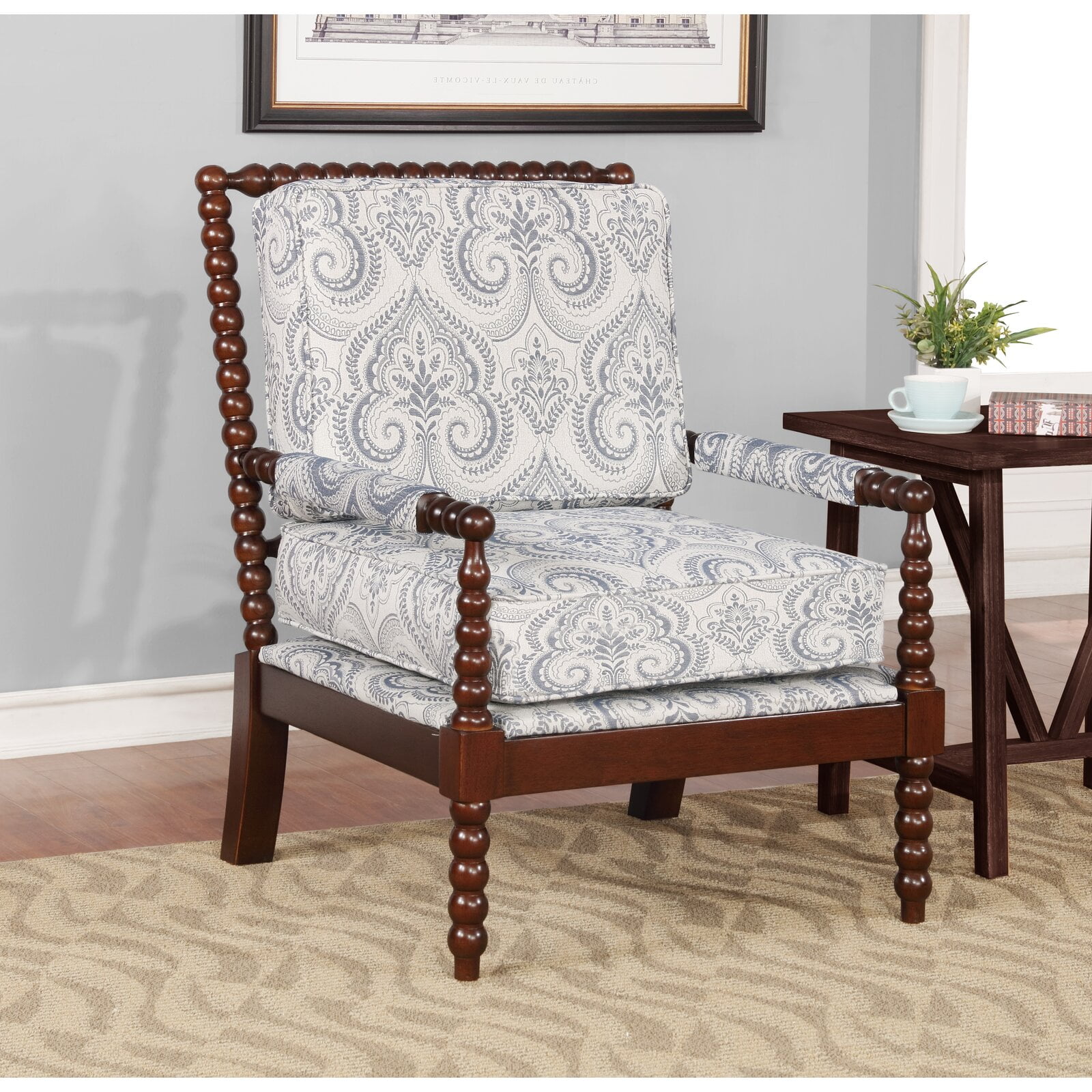 Laureins Shellplant Spindle Armchair Warranty Length 6 Months Swivel No Walmart