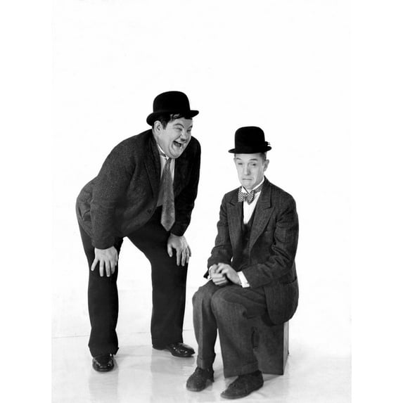 Laurel And Hardy Photo Print (8 x 10)