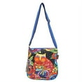 thumbnail image 1 of Laurel Burch Cotton Crossbody -"Mother Daughter in Flowers", 1 of 1