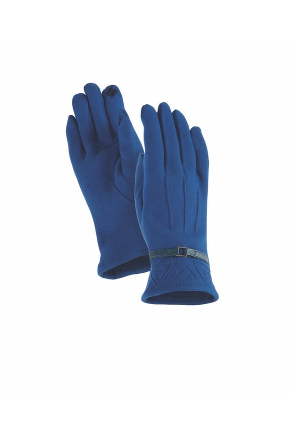 Pop Stitch Touchscreen Gloves - Royal Blue