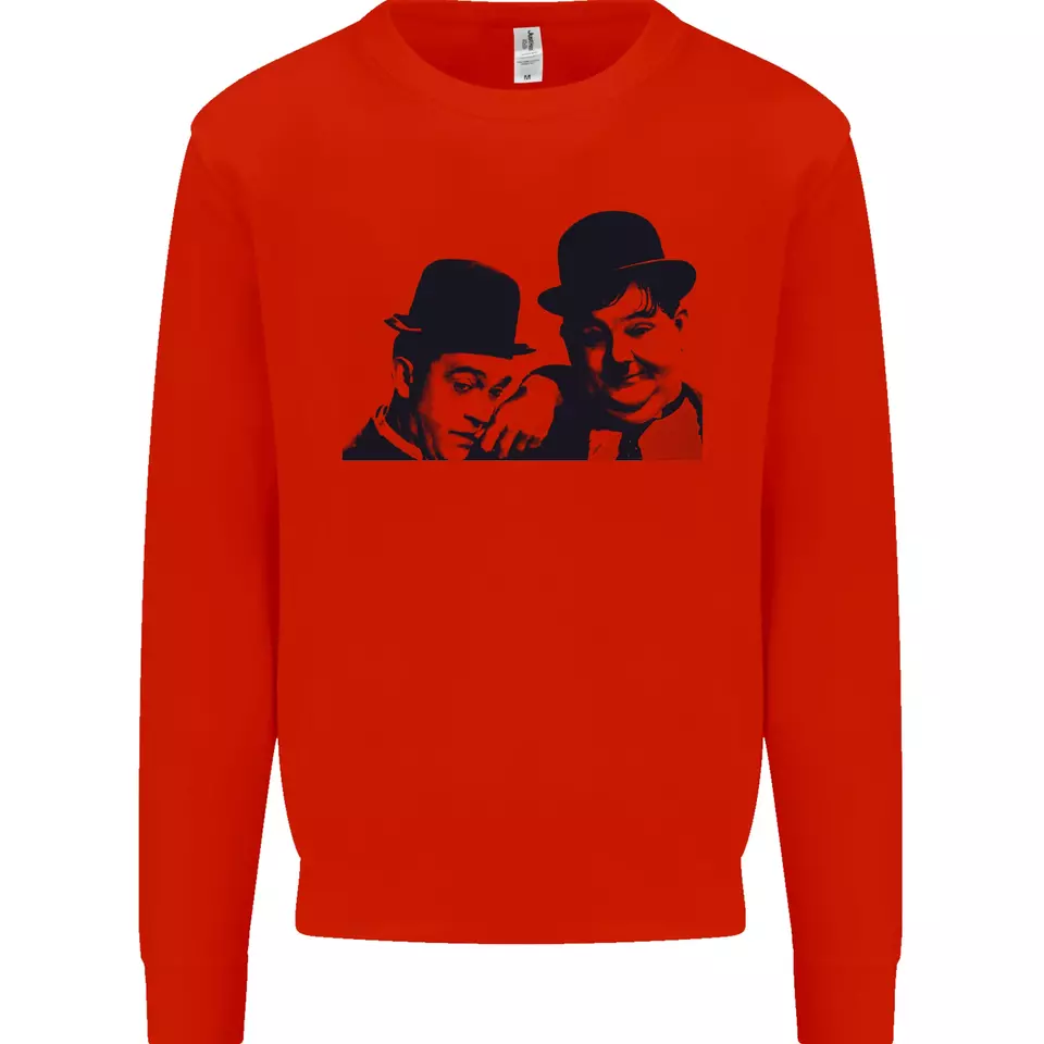 Laurel & Hardy AKA Dick and Doof Mens Sweatshirt Jumper