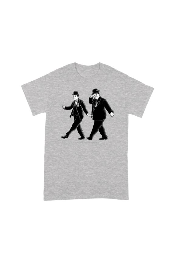 Laurel & Hardy Dancing Classic Comedy T-Shirt