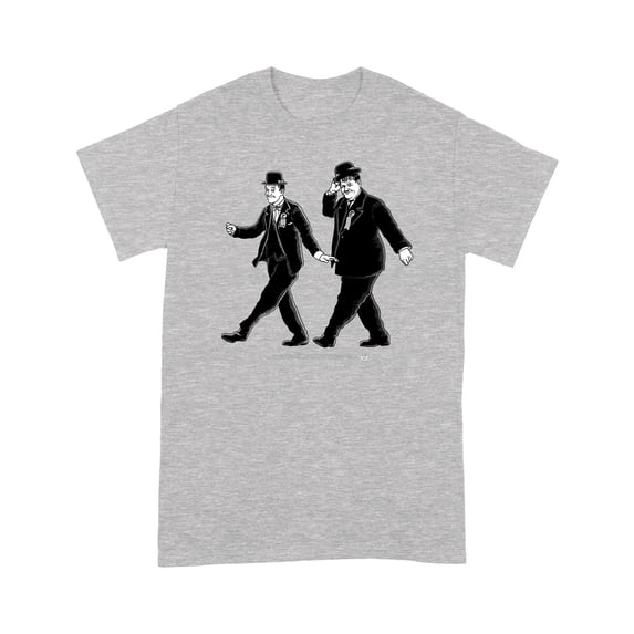 Laurel & Hardy Dancing Classic Comedy T-Shirt