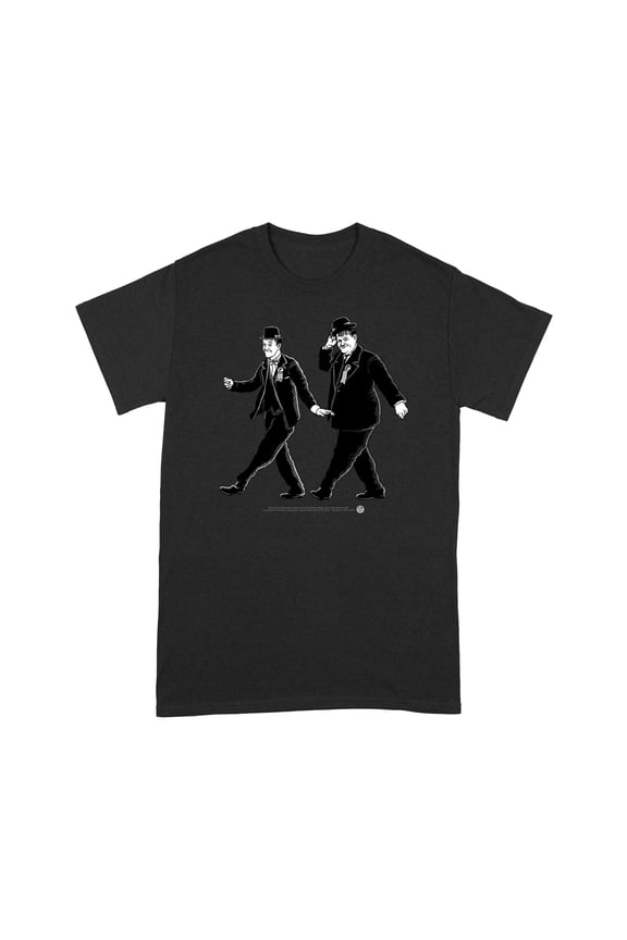 Laurel & Hardy Dancing Classic Comedy T-Shirt