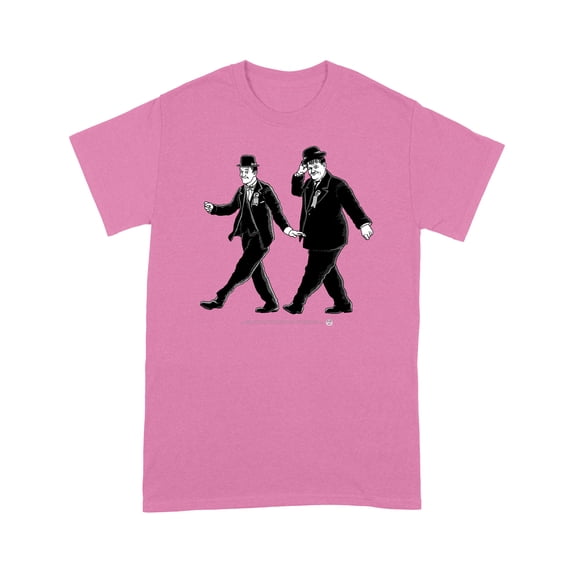 Laurel & Hardy Dancing Classic Comedy T-Shirt