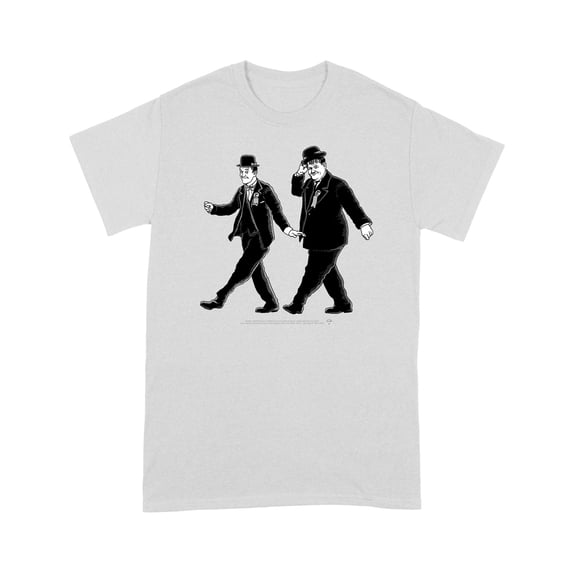 Laurel & Hardy Dancing Classic Comedy T-Shirt