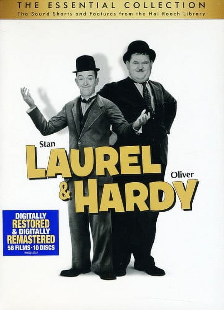Laurel & Hardy: The Essential Collection - 10-Disc DVD Set with