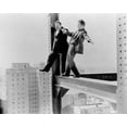thumbnail image 1 of Laurel and Hardy Stan & Ollie balance on top of skyscraper beam 1929 24x36 poster, 1 of 1