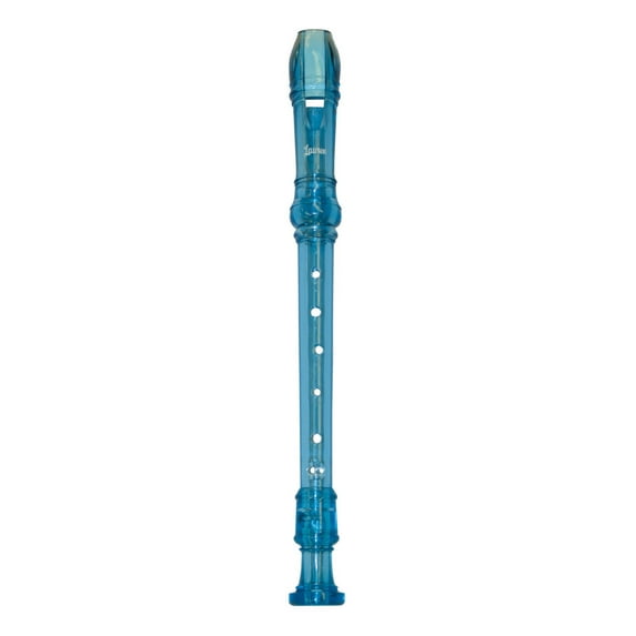 Lauren 3-Piece Plastic Soprano Recorder-Blue