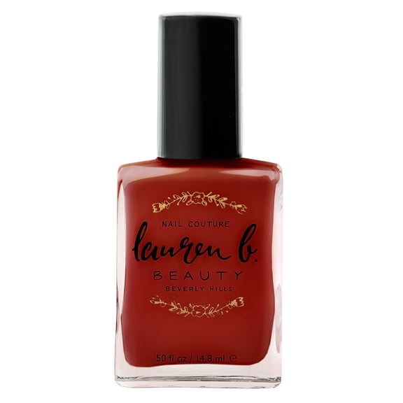 Lauren B. Beauty Nail Couture Lacquer - Pershing Square - Creamy Brick Red