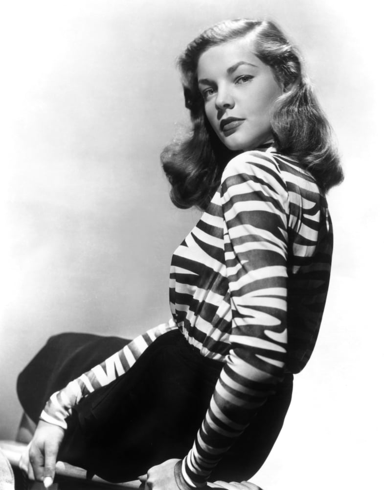 Lauren Bacall Canvas Art - (16 x 20)