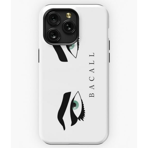 Lauren Bacall's Eyes Classic Hollywood Actress A10162 Phone Case for iPhone 11 to 17 Pro Max