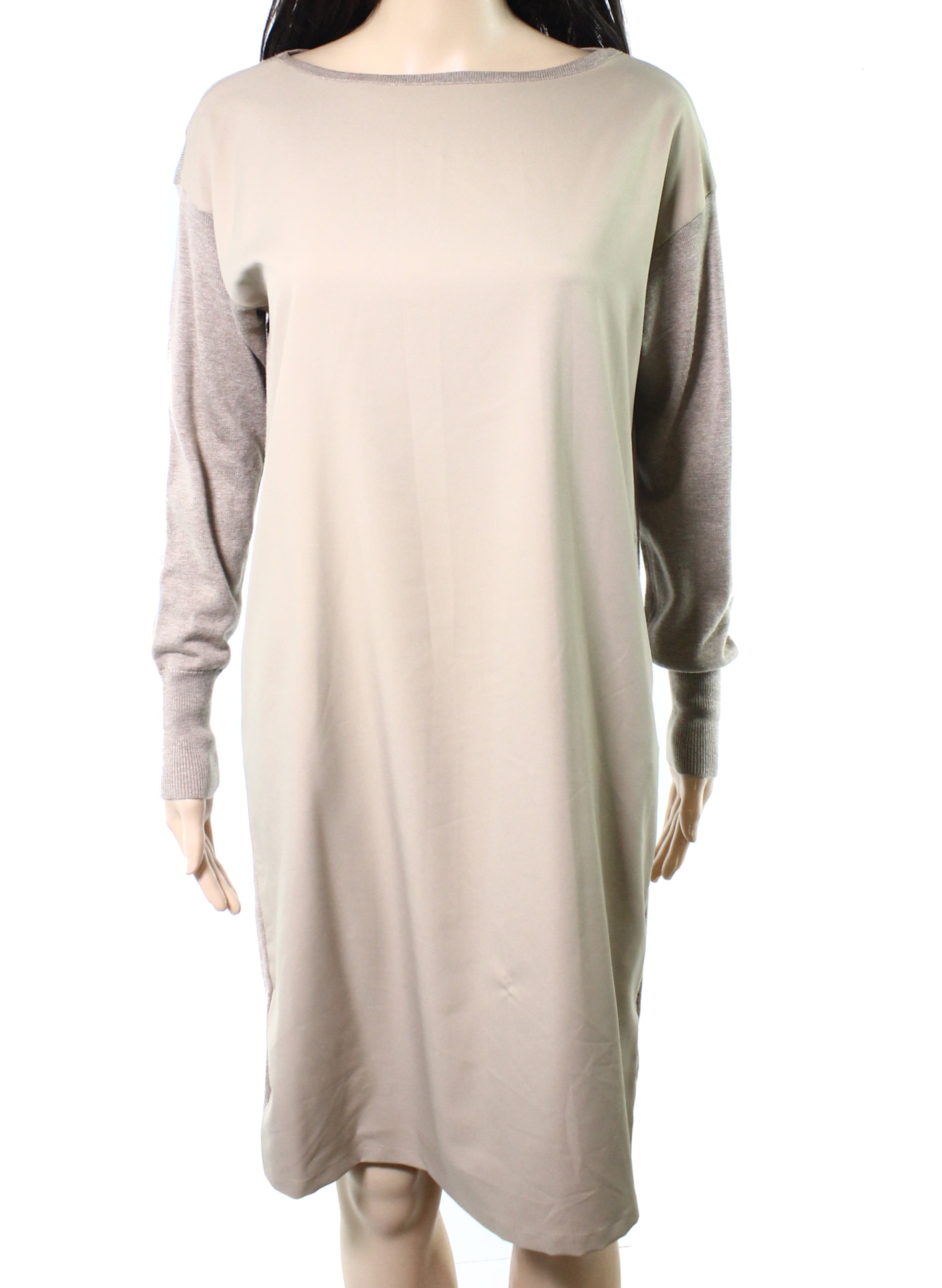 Lauren By Ralph Lauren NEW Beige Womens Size Medium PM Petite Dress -  Walmart.com