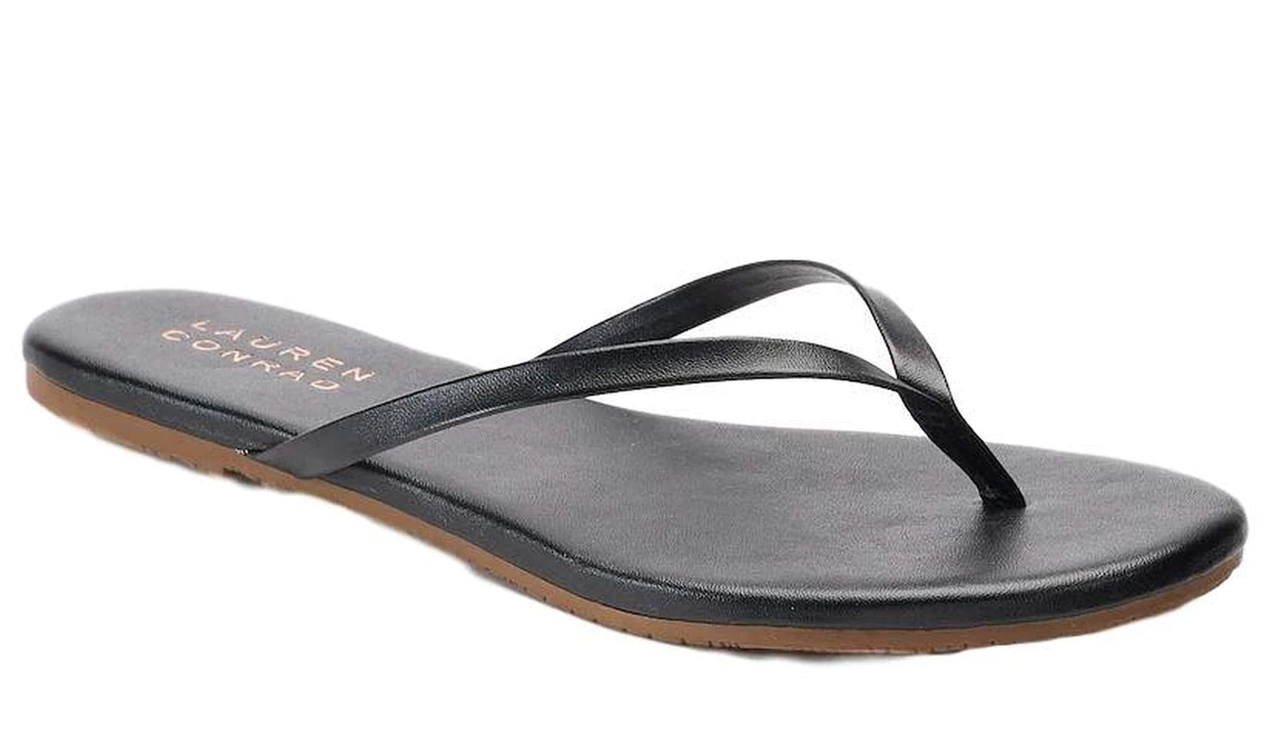 Lauren Conrad Womens Sandals Flip Flop Dress LC Sandal Walmart