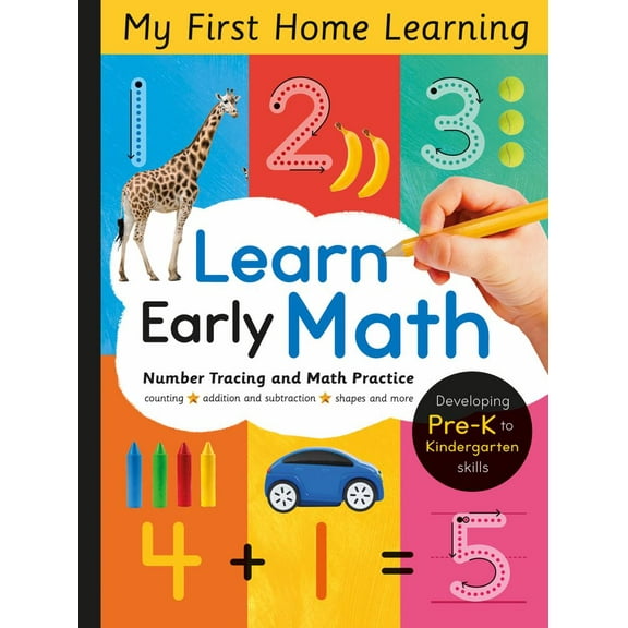 Lauren Crisp: Learn Early Math - Number Tracing and Math Practice: Pencil Control, Number Formation, Line Tracing and More for Ages 3 and Up (Paperback)