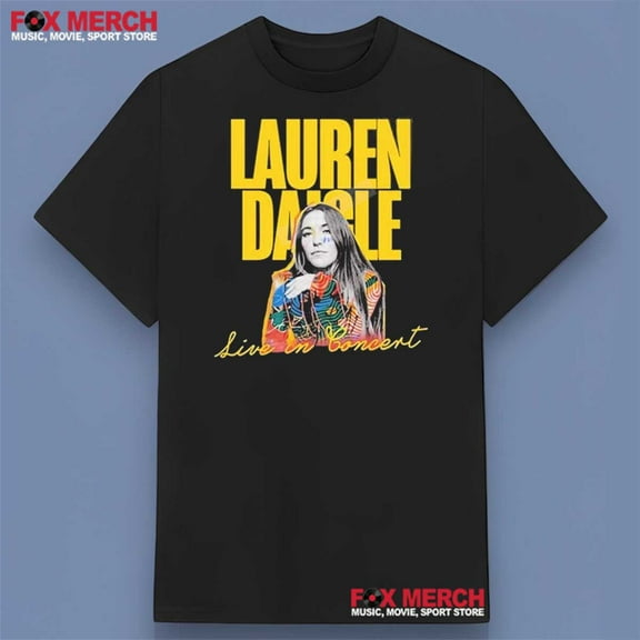 Lauren Daigle Live In Concert 2025 Shirt, Unisex Short Sleeve T-shirt