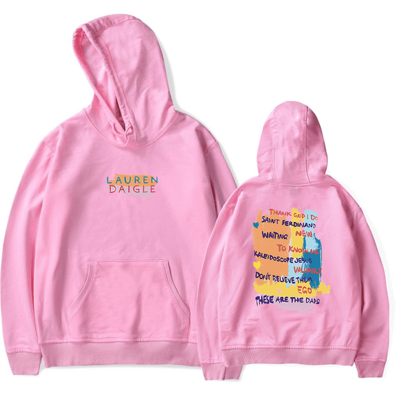 Lauren Daigle Merch Hoodie Brushstroke Tracklist Hoodies Men Women Long Sleeve Sweatshirt Streetwear Pullover Top