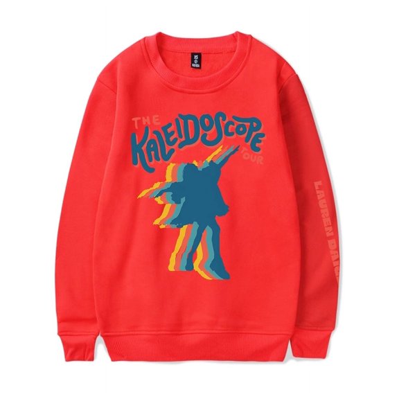 Lauren Daigle Merch Kaleidoscope Tour Crewnect Long Sleeve Fashion Cool Hoodies Unisex Men Women Casual Streetwear Top Hoodie