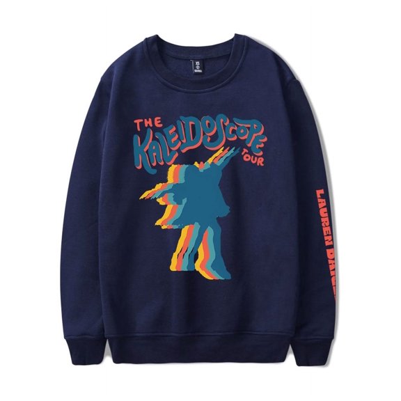 Lauren Daigle Merch Kaleidoscope Tour Crewnect Long Sleeve Fashion Cool Hoodies Unisex Men Women Casual Streetwear Top Hoodie