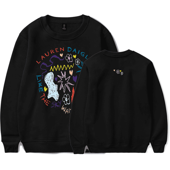 Lauren Daigle Merch Sweatshirt Like The Sky Waits For The Sun Crewneck Men Women Long Sleeve Hoodie Streetwear Pullover