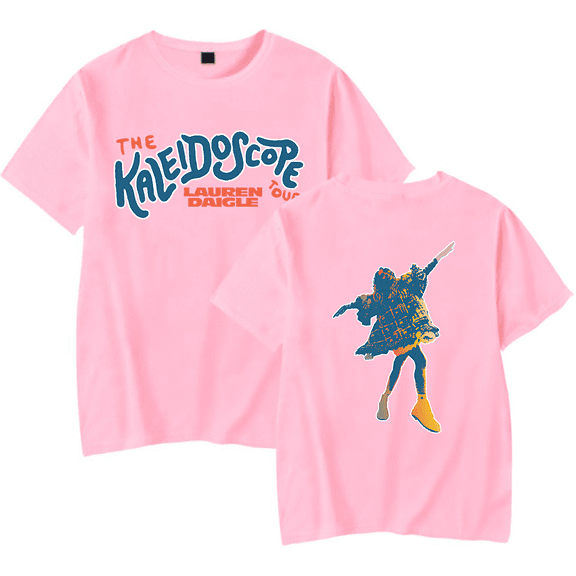 Lauren Daigle Merch T-shirts Kaileidoscope Tour T-shirt Fashion Cool Unisex Men Women t shirt Sweatshirt Summer Casual Short Sleeve Top Tee