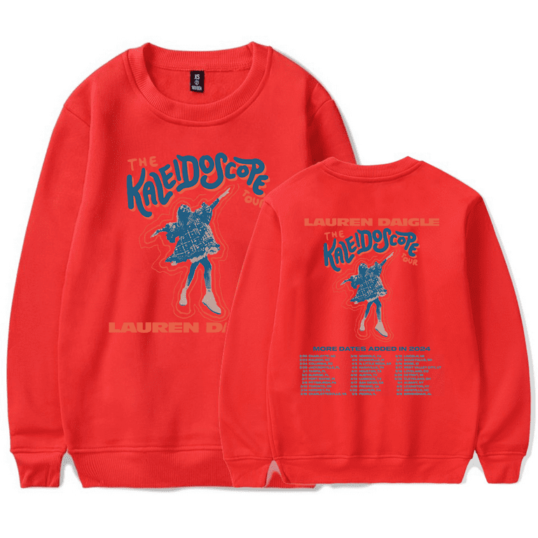 Lauren Daigle Merch The Kaleidoscope Tour Crewneck Long Sleeve Hoodie New Fashion Sport Men Women Tracksuit Pullover Coat Walmart