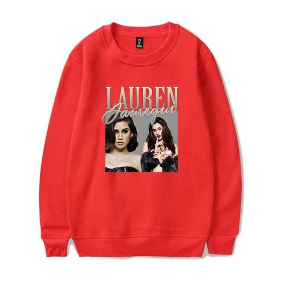 Lauren Jauregui Crewneck Praise Cosplay Sweatshirt Casual Pullover Fashion Clothes