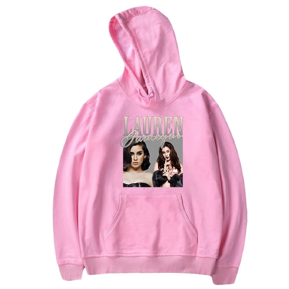 Lauren Jauregui Hoodies sweatshirts Streetwear Rapper Idol Fashion Pullovers Casual Unisex