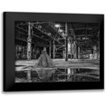 thumbnail image 1 of Lauren, Julian 14x11 Black Modern Framed Museum Art Print Titled - Unconventional Womenscape #8-The Factory (BW), 1 of 5