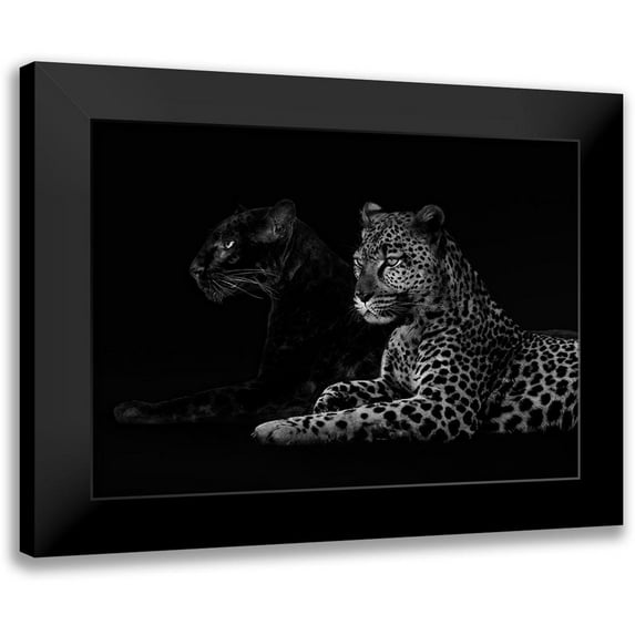 Lauren, Julian 18x14 Black Modern Framed Museum Art Print Titled - Brotherhood (detail)