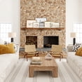thumbnail image 1 of Rugs USA Hawthorn Striped Wool Area Rug, 7' 6" x 9' 6", Hawthorn Ivory, 1 of 6
