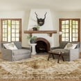 thumbnail image 1 of Jessamine Geometric Machine Washable Area Rug, 3' x 5', Dorota Tan, 1 of 8