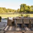 thumbnail image 1 of Romy Striped Indoor/Outdoor Area Rug, 4' x 6', Montana Charcoal, 1 of 9