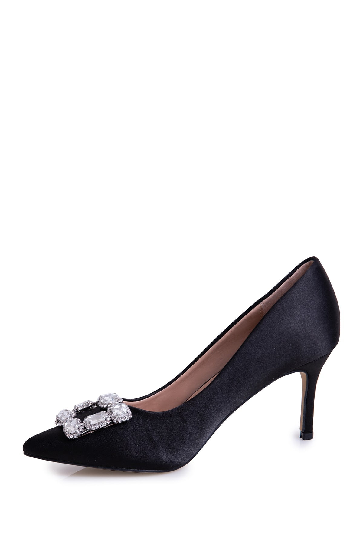 Lauren Lorraine Carolyn Big Jewel Embellished Pointed Toe