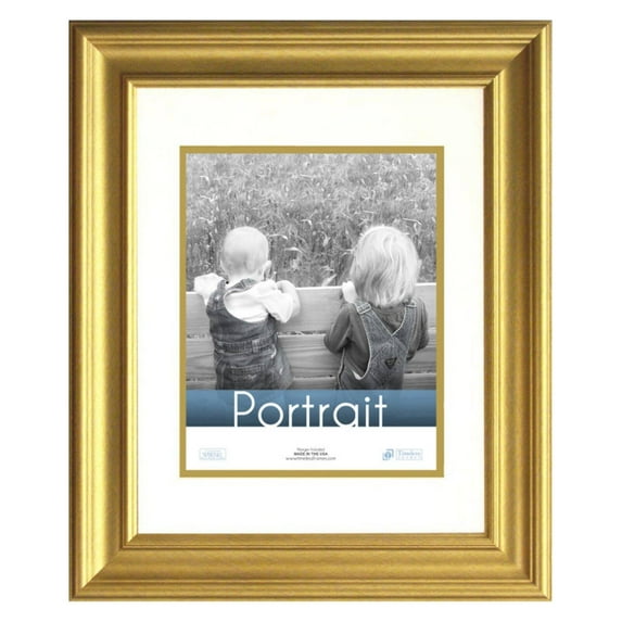 Lauren Portrait Frame - Gold