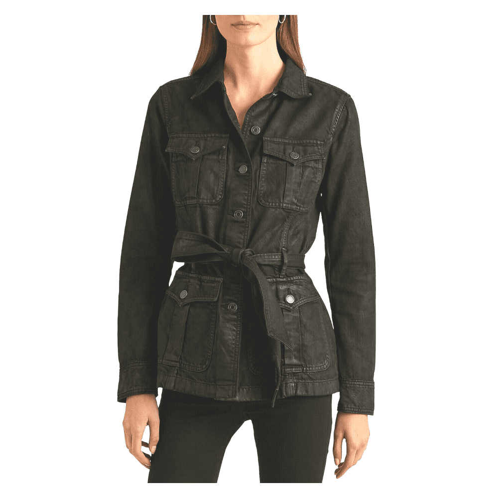 Latitude Shoulder Tie Denim Jumper main image 1