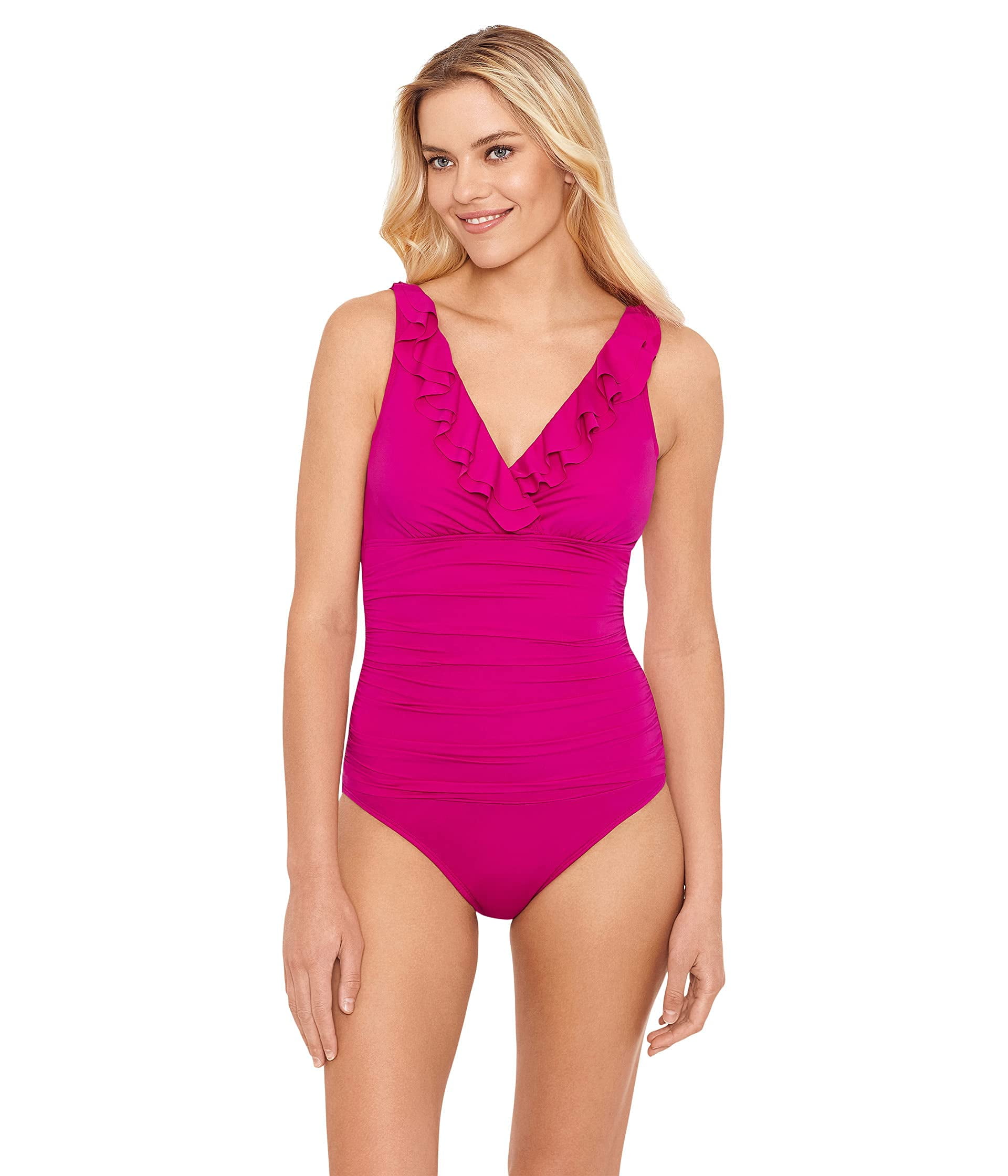 Ralph lauren ruffle one piece sale