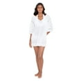 thumbnail image 1 of Lauren Ralph Lauren Beach Club Solids Embroidered Dress White SM US 6, 1 of 2