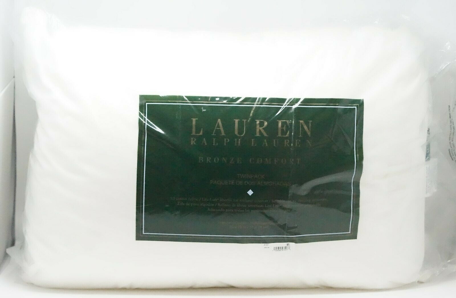 Lauren Ralph Lauren Standard Fiberfill Bed Pillows 2 Count
