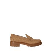 Lauren Ralph Lauren Camel Brown Marli Flats Loafer Brown Women's