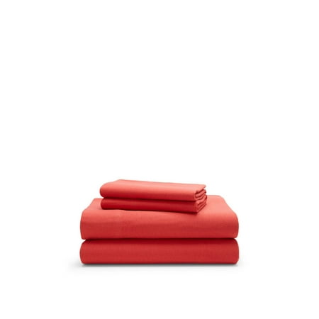 Lauren Ralph Lauren Flannel 4 Pc. Sheet Set, Twin Bedding, Red