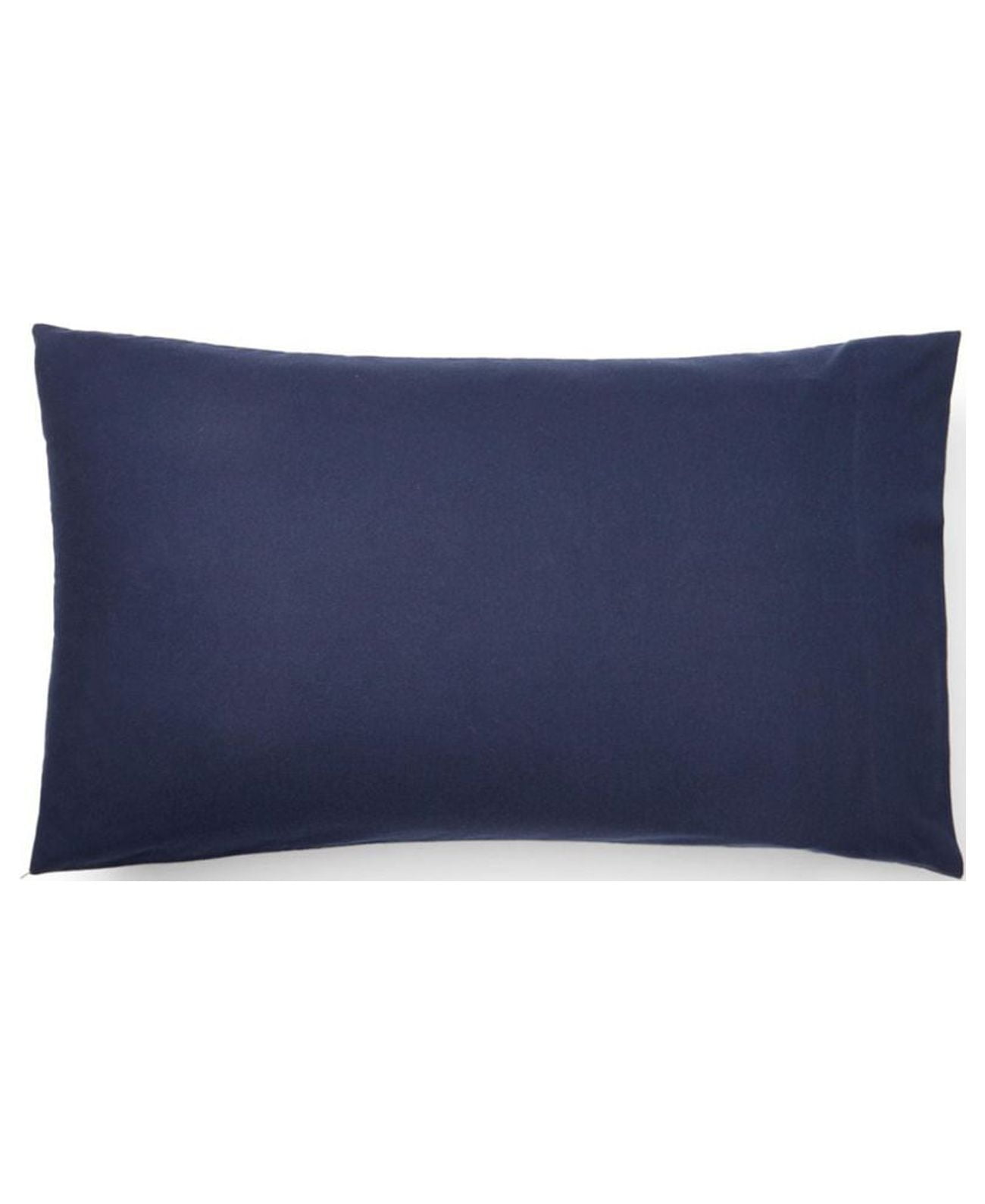 Lauren Ralph Lauren Flannel Pillowcase Pair, King, Navy, King