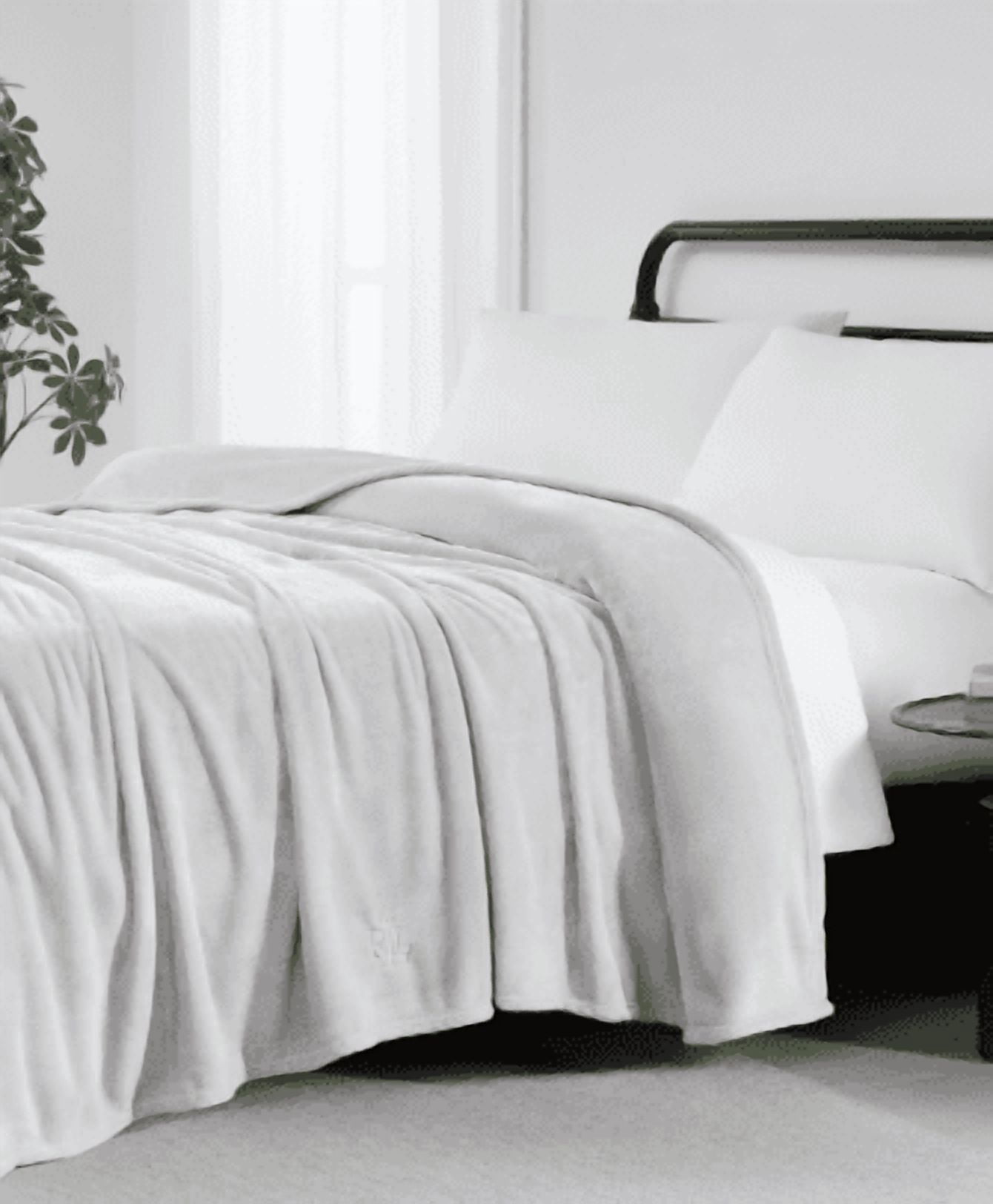Ralph Lauren コットンブランケット Full/Queen Ralph Lauren コットンブランケット Full/Queen Ralph Lauren Blanket