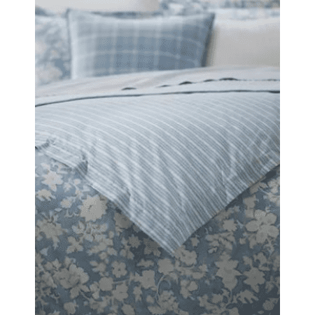 Lauren Ralph Lauren Heather Reversible 3-Pc. Comforter Set, Full/Queen - Blue