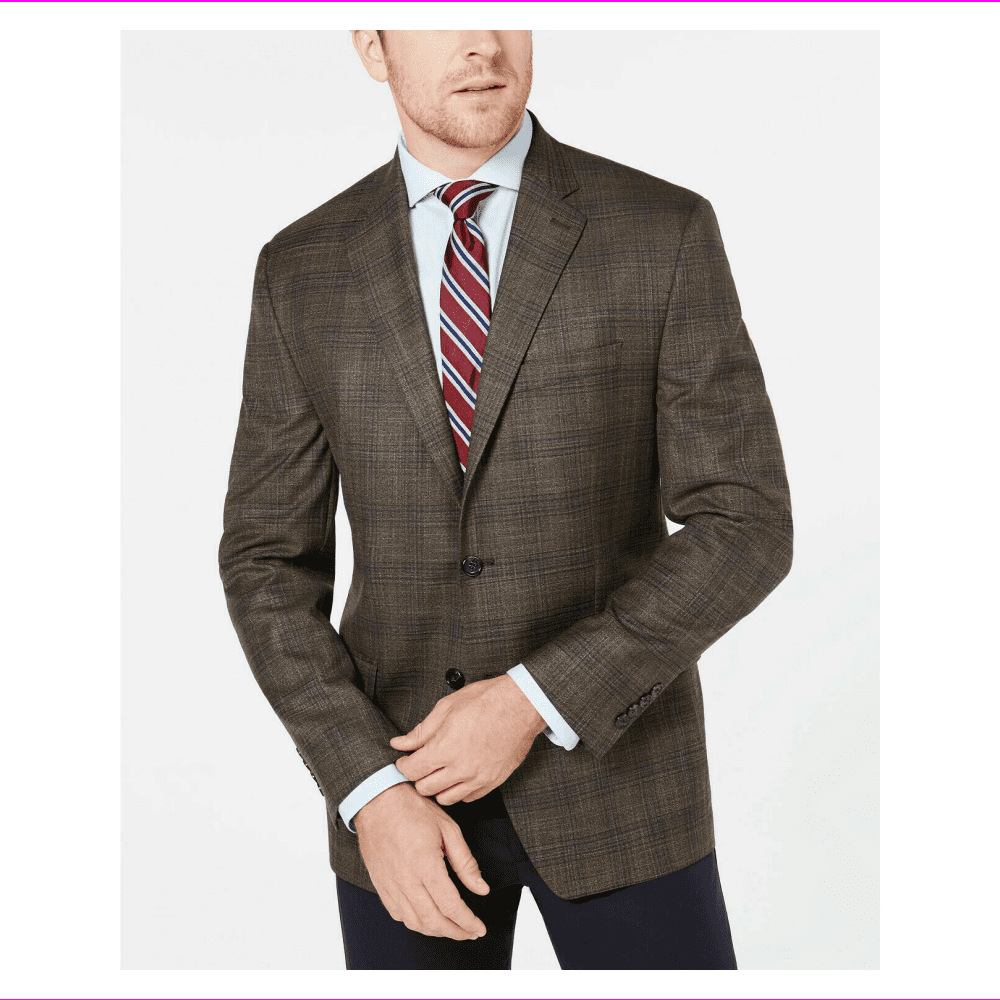 Lauren Ralph Lauren Lexington Men's Classic-Fit UltraFlex Light Brown 39Reg  - Walmart.com