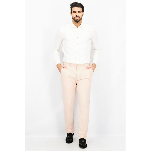 Lauren Ralph Lauren Men Regular Fit Solid Chino Pant, Pink 40x32 B4HP