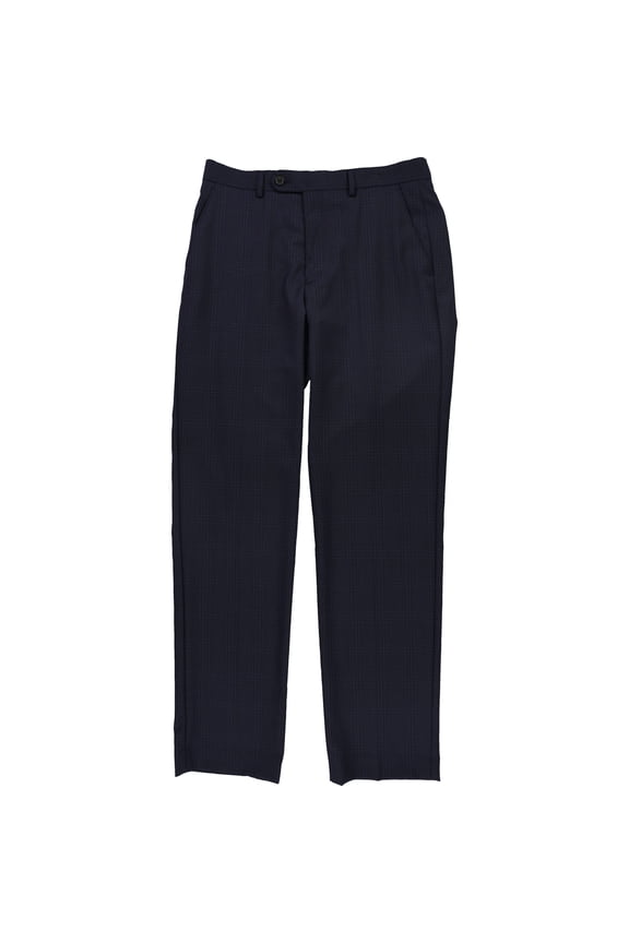 Mens UltraFlex Stretch Dress Pants Slacks, Blue, 36W x 30L