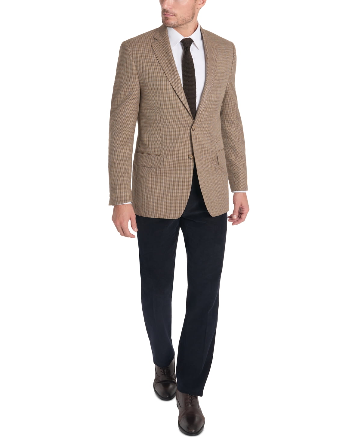 Ralph lauren brown suit deals