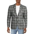thumbnail image 1 of Lauren Ralph Lauren Mens Lexington Plaid Classic Fit Sportcoat Taupe 44S, 1 of 2